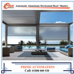 Automatic Horizontal Roof Shutter