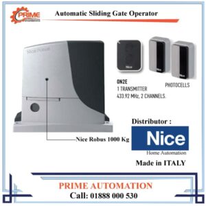 Automatic Sliding Gate Opener NICE 1000kg