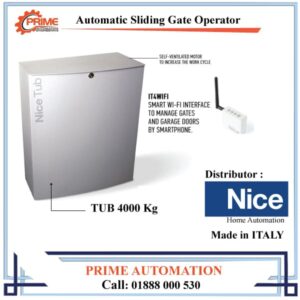 Automatic Sliding Gate Opener NICE 4000kg