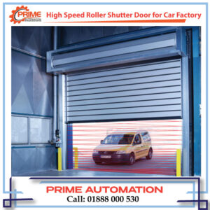 High Speed Spiral Roller Shutter Door for Car Factory